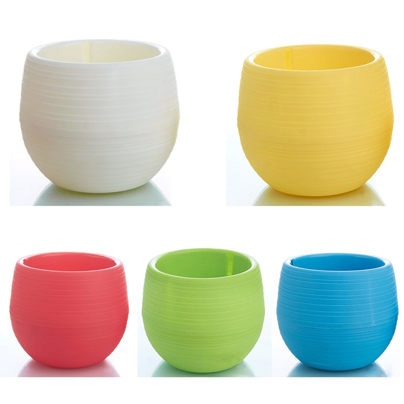 Plastic flower Pots flowerspots